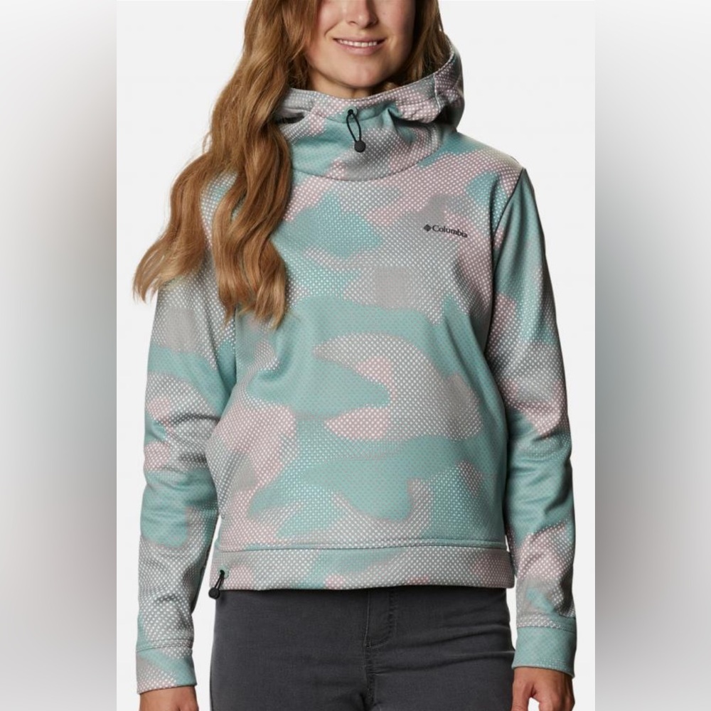 Columbia Out-Shield™ Dry Fleece Hoodie Aqua Tone